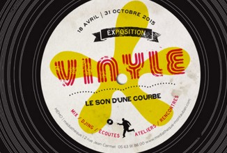 Exposition vinyle : le son d’une courbe, à Montauban.