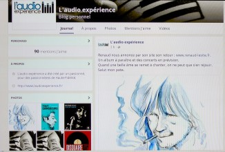 L’audioexpérience est aussi sur Facebook.